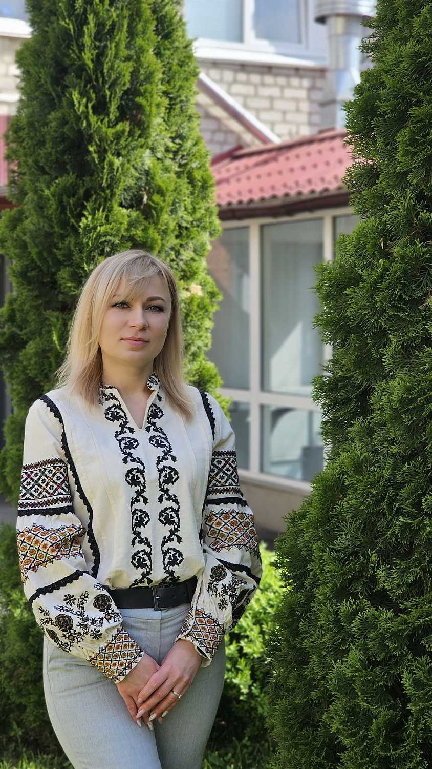 Today, our team blossomed in the colors of Ukrainian embroidery!