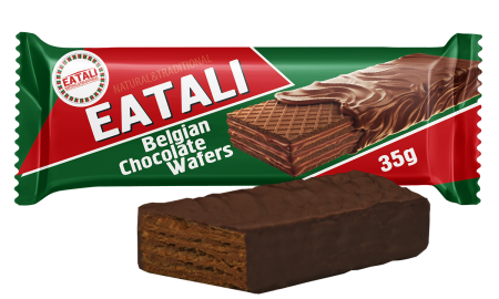 Belgian Chocolate Wafers "EATALI" 35 g