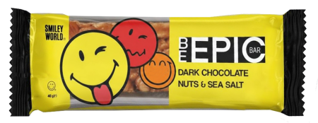 Батончик "SMILEY ВеЕріс" з арахісом та фундуком, 480г (12*40г)